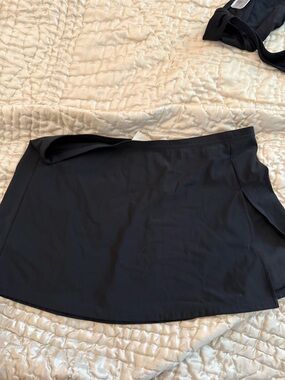 Calvin Klein Black Swim Skirt